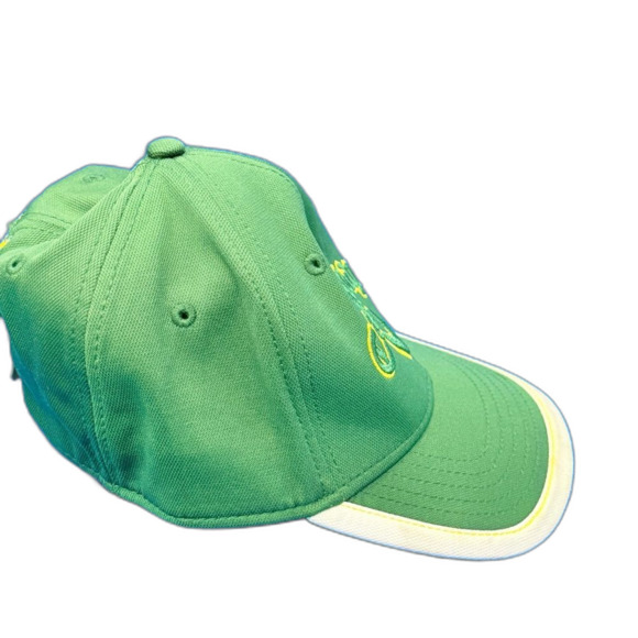 Callaway Golf Green adjustable baseball Cap with Yellow Trim embroidered - Picture 8 of 9